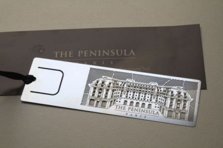 Marquage Page 'The Peninsula Paris'